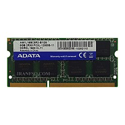 رم لپ تاپ 8 گیگ Adata DDR3-PC3L-1600-12800 MHZ 1.35V شش ماه گارانتی