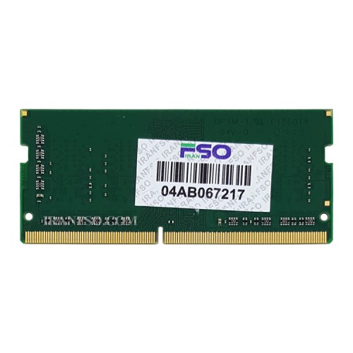 رم لپ تاپ 4 گیگ Adata DDR4-3200 MHz 1.2V شش ماه گارانتی