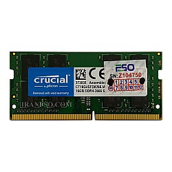 رم لپ تاپ 16 گیگ Crucial DDR4-2666 MHZ 1.2V یکسال گارانتی افق