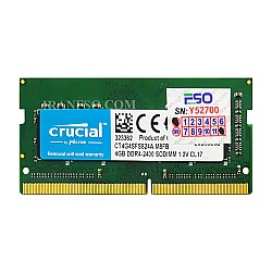 رم لپ تاپ 4 گیگ Crucial DDR4-2400 MHZ 1.2V
