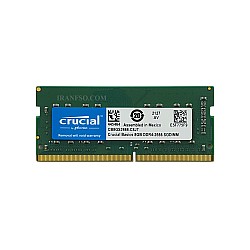 رم لپ تاپ 8 گیگ Crucial DDR4-2666 MHZ 1.2V یک سال گارانتی