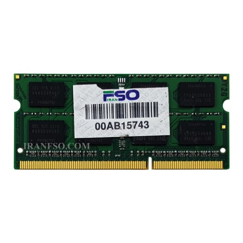رم لپ تاپ 8 گیگ Crucial DDR3-1333-10600 MHZ 1.5V شش ماه گارانتی