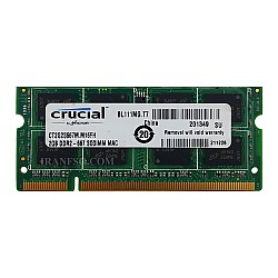 رم لپ تاپ 2 گیگ Crucial DDR2-667-5300 MHZ 1.8V سه ماه گارانتی