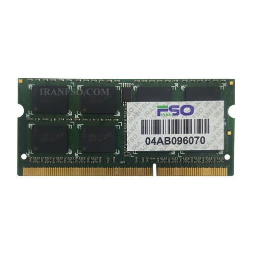 رم لپ تاپ 4 گیگ Crucial DDR3 1066-8500 MHz 1.5V شش ماه گارانتی