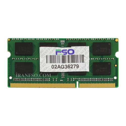 رم لپ تاپ 8 گیگ Crucial DDR3-PC3L-1866-14900 MHZ 1.35V شش ماه گارانتی