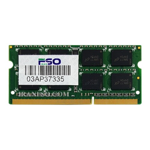 رم لپ تاپ 4 گیگ Crucial DDR3-PC3L 1333-10600 MHz 1.35V شش ماه گارانتی