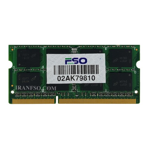 رم لپ تاپ 4 گیگ Crucial DDR3-1333-10600 MHz 1.5V یک سال گارانتی