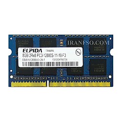 رم لپ تاپ 8 گیگ Elpida DDR3-1600-12800 MHZ 1.5V
