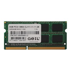 رم لپ تاپ 4 گیگ Geil DDR3-1600-12800MHZ 1.5V