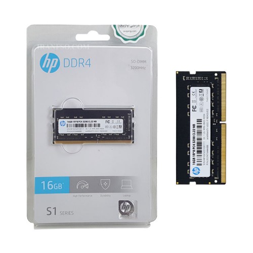 رم لپ تاپ 16 گیگ اچ پی DDR4-3200 MHZ 1.2V گارانتی آواژنگ