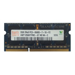 رم لپ تاپ 2 گیگ Hynix DDR3 1066-8500 MHz 1.5V سه ماه گارانتی