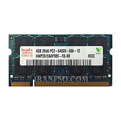 رم لپ تاپ 4 گیگ Hynix DDR2-800-6400 MHZ 1.8V