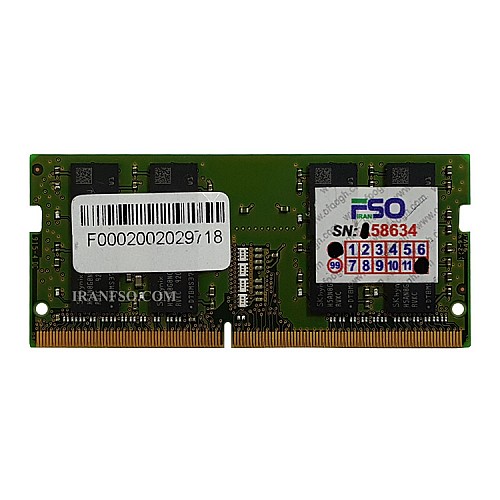 رم لپ تاپ 16 گیگ Hynix DDR4-2666 MHZ 1.2V یک سال گارانتی