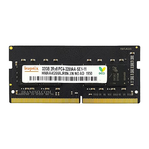 رم لپ تاپ 32 گیگ Hynix DDR4-3200 MHZ 1.2V یک سال گارانتی