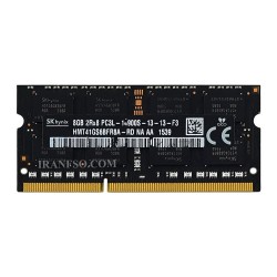 رم لپ تاپ 8 گیگ Hynix DDR3-PC3L-1866-14900 MHZ 1.35V شش ماه گارانتی
