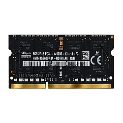 رم لپ تاپ 8 گیگ Hynix DDR3-PC3L-1866-14900 MHZ 1.35V شش ماه گارانتی