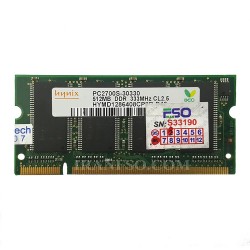 رم لپ تاپ 512 مگابایت Hynix DDR-333-400 MHZ 1.5V