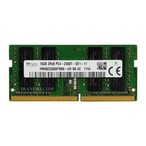 رم لپ تاپ 16 گیگ SK Hynix DDR4-2400 MHZ 1.2V شش ماه گارانتی