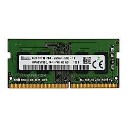 رم لپ تاپ 4 گیگ SK Hynix DDR4-2666 MHZ 1.2V شش ماه گارانتی