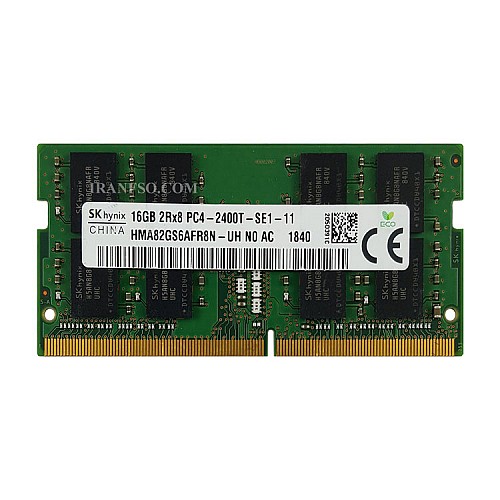 رم لپ تاپ 16 گیگ SK Hynix DDR4-2400 MHZ 1.2V یکسال گارانتی