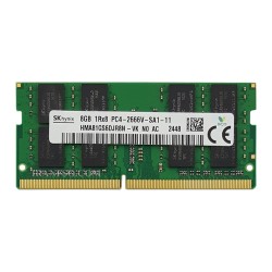 رم لپ تاپ 8 گیگ SK Hynix DDR4-2666 MHz 1.2V یک سال گارانتی