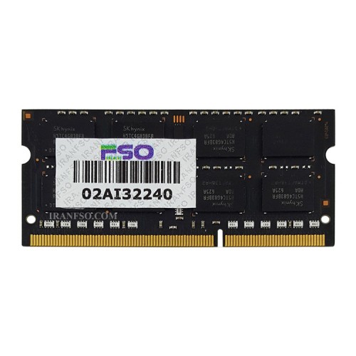 رم لپ تاپ 8 گیگ SK Hynix DDR3-PC3L-1866-14900 MHZ 1.35V شش ماه گارانتی