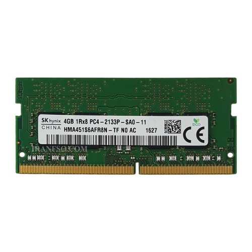 رم لپ تاپ 4 گیگ SK Hynix DDR4-2133 MHZ 1.2V شش ماه گارانتی