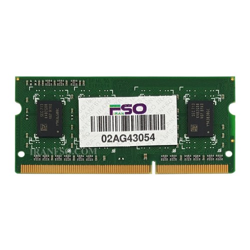 رم لپ تاپ 2 گیگ Innodisk DDR3-PC3L-1600-12800 MHZ 1.35V سه ماه گارانتی