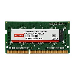 رم لپ تاپ 2 گیگ Innodisk DDR3-PC3L-1600-12800 MHZ 1.35V سه ماه گارانتی
