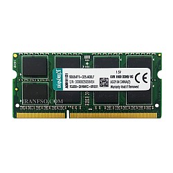 رم لپ تاپ 8 گیگ Kingston DDR3-1600-12800 MHZ 1.5V یک سال گارانتی