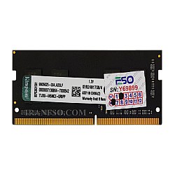 رم لپ تاپ 4 گیگ Kingstone DDR4-2400 MHZ 1.2V یک سال گارانتی