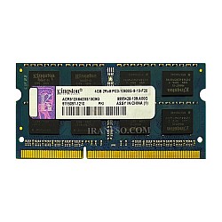 رم لپ تاپ 4 گیگ Kingstone DDR3-1333-10600 MHZ 1.5V