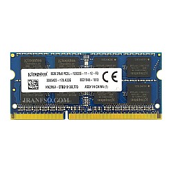 رم لپ تاپ 8 گیگ Kingston DDR3-PC3L 1600-12800 MHZ 1.35V شش ماه گارانتی