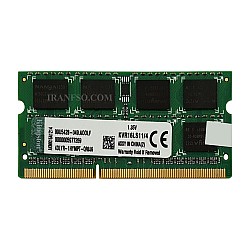 رم لپ تاپ 4 گیگ Kingston DDR3-PC3L-1600-12800 MHZ 1.35V یک سال گارانتی