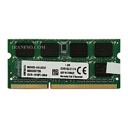 رم لپ تاپ 4 گیگ Kingston DDR3-PC3L-1600-12800 MHZ 1.35V یک سال گارانتی