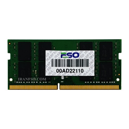 رم لپ تاپ 16 گیگ Kingston DDR4-2400 MHZ 1.2V یک سال گارانتی