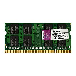 رم لپ تاپ 2 گیگ Kingston DDR2-800-6400 MHZ 1.8V یک ماه گارانتی