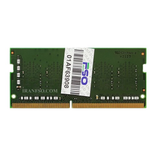 رم لپ تاپ 4 گیگ Kingston DDR4-3200 MHZ 1.2V شش ماه گارانتی