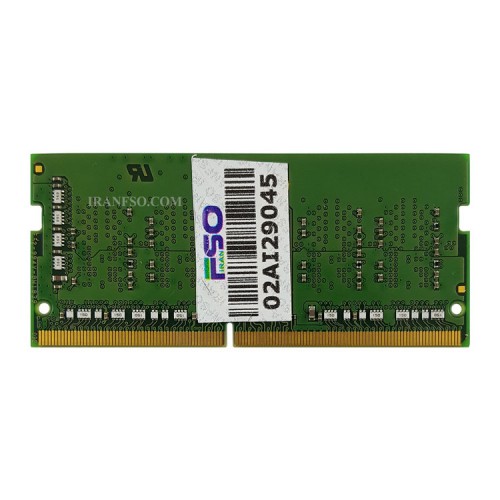 رم لپ تاپ 4 گیگ Kingston DDR4-2400 MHz 1.2V شش ماه گارانتی