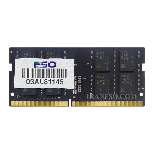 رم لپ تاپ 16 گیگ Kingston DDR4-3200 MHz 1.2V دو سال گارانتی