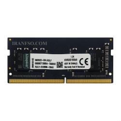 رم لپ تاپ 8 گیگ Kingston DDR4 2666 MHz 1.2V دو سال گارانتی