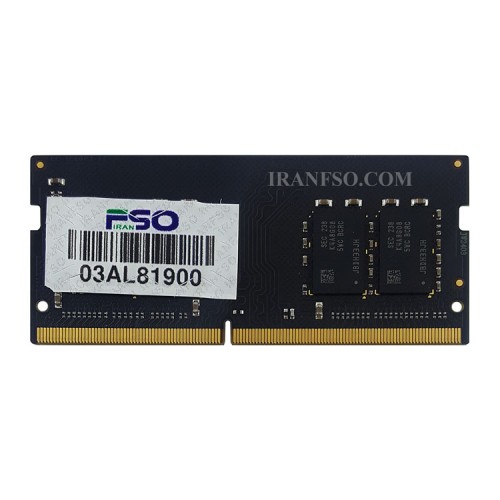 رم لپ تاپ 8 گیگ Kingston DDR4 2666 MHz 1.2V دو سال گارانتی