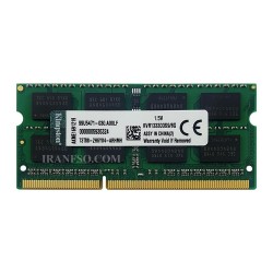 رم لپ تاپ 8 گیگ Kingston DDR3 1333-10600 MHz 1.5V دو سال گارانتی