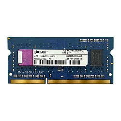 رم لپ تاپ 1 گیگKingston DDR3-1333-10600-MHZ 1.5V سه ماه گارانتی