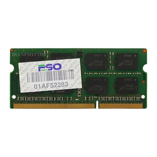 رم لپ تاپ 8 گیگ Micron Technology DDR3-PC3L-1600 -12800 MHZ 1.35V یک سال گارانتی