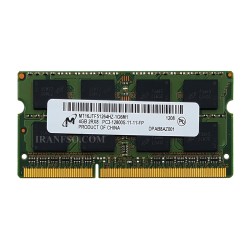 رم لپ تاپ 4 گیگ Micron Technology DDR3-1600-12800 MHZ 1.5V