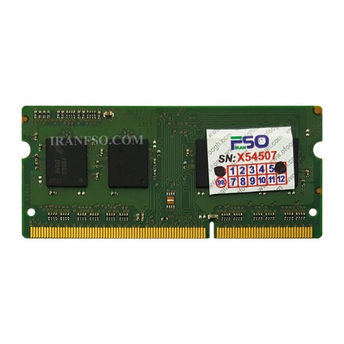رم لپ تاپ 4 گیگ Micron Technology DDR3-PC3L-1600-12800 MHZ 1.35V