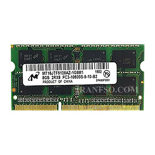 رم لپ تاپ 8 گیگ Micron Technology DDR3-1333-10600 MHZ 1.5V
