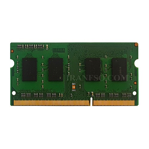 رم لپ تاپ 4 گیگ Micron Technology DDR3-PC3L-1600-12800 MHZ 1.35V یک سال گارانتی