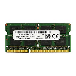 رم لپ تاپ 8 گیگ Micron Technology DDR3-PC3L-1866-14900 MHZ 1.35V شش ماه گارانتی